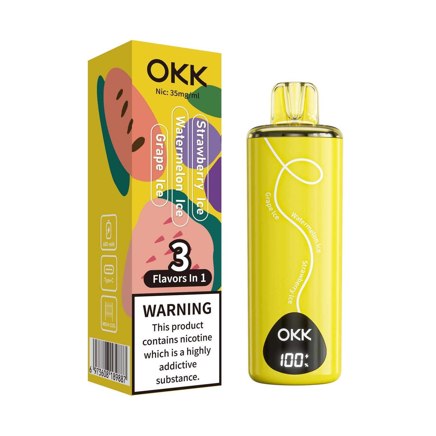 Okk Tripo 20000 Puff 35mg